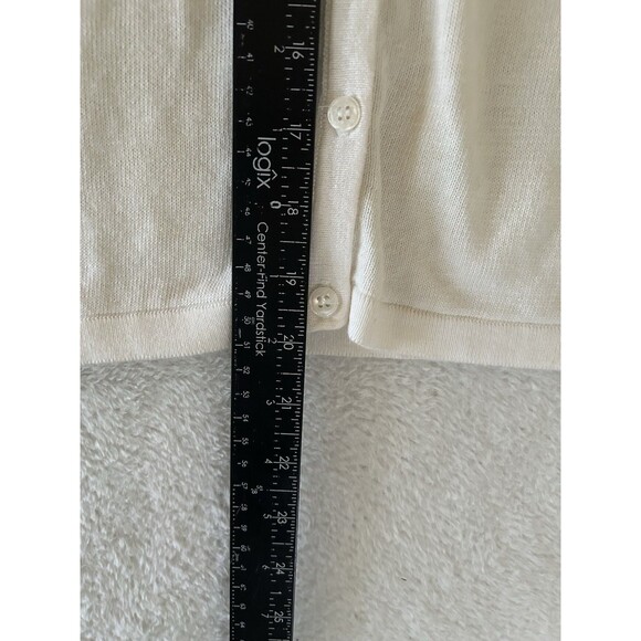 American Knitworks Petites Embroidered Cardigan Sweater Size pp - Picture 10 of 10